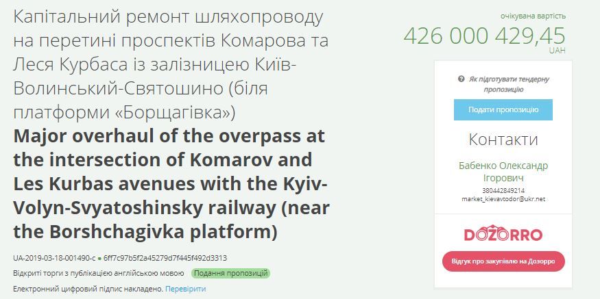 Где в Киеве отремонтируют путепровод за 426 миллионов 1