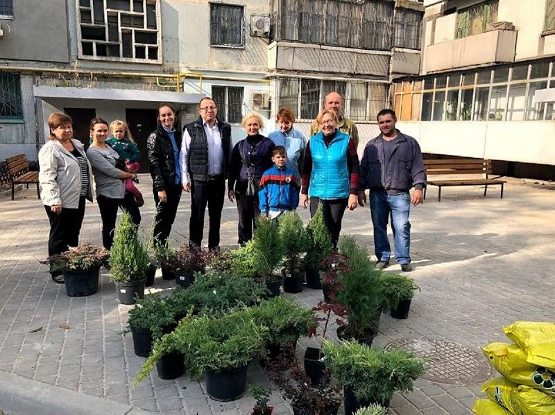 Сезон благоустройства и озеленения не заканчивается никогда