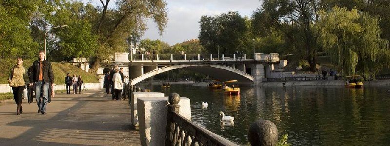 В Днепре в парке Глобы реконструируют кинотеатр