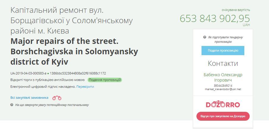 Это вам не в баночку пописать. В Киеве отремонтируют улицу за рекордные 650 миллионов 1