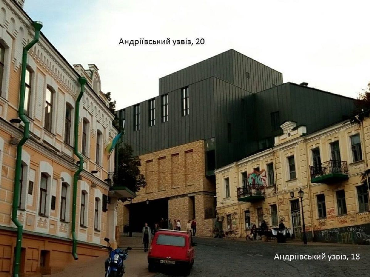 Какое здание в историческом центре Киева горожане признали самым уродливым 9