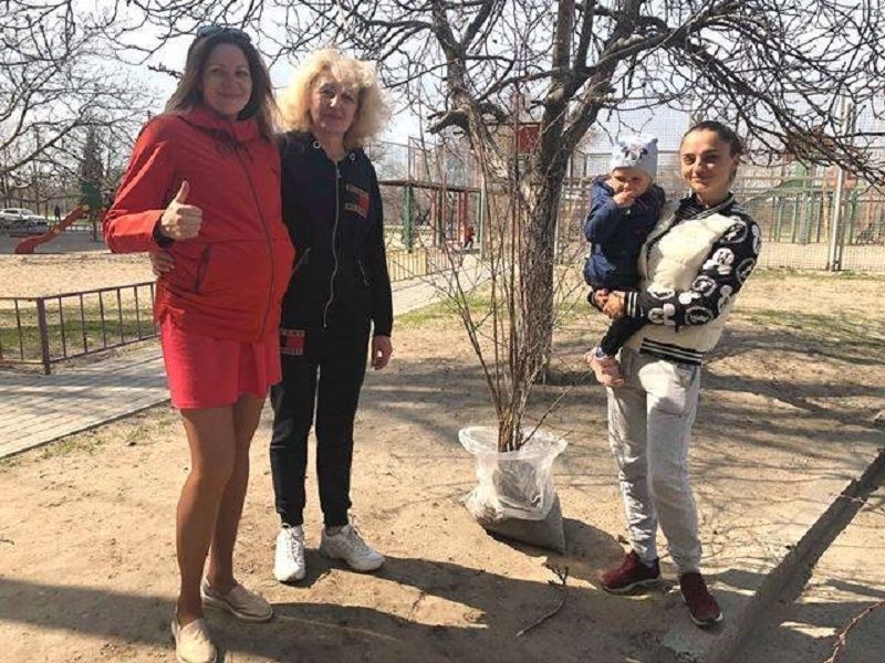 В Днепре высадили уже тысячу деревьев, на очереди - Кленовый сад 6