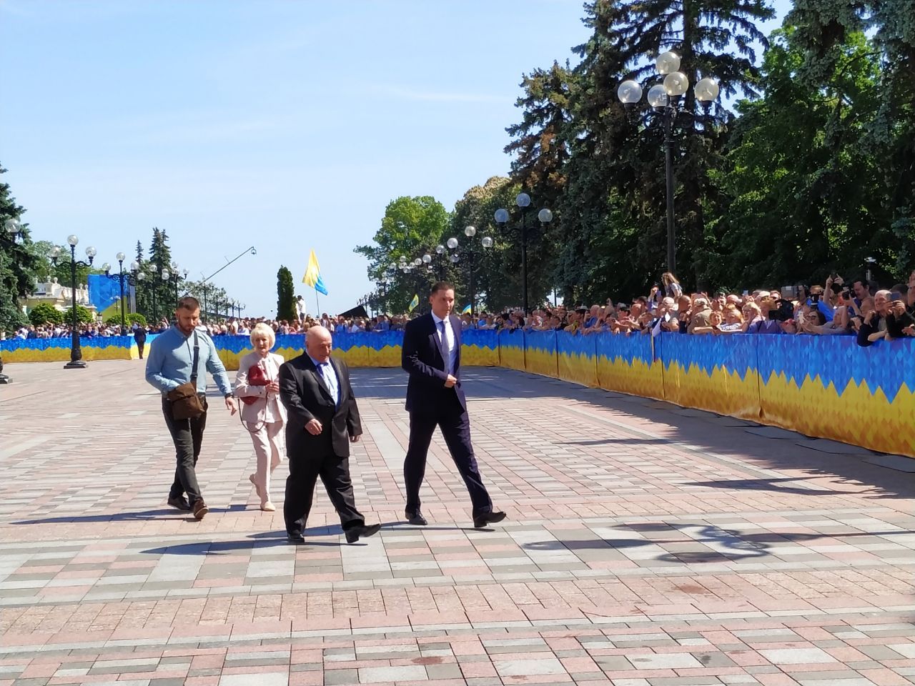 Родители Владимира Зеленского присутствовали на инаугурации