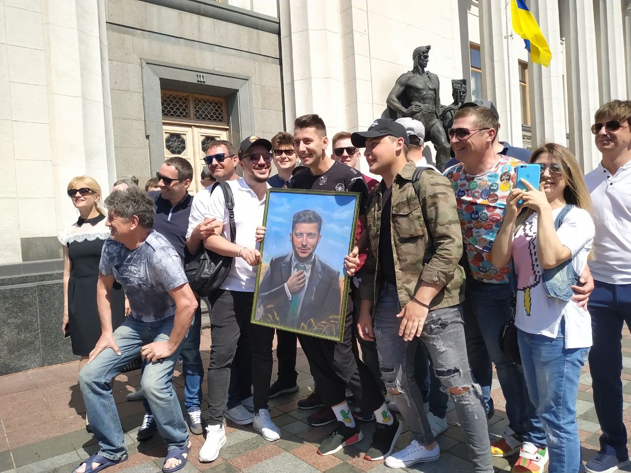 Портрет Зеленского