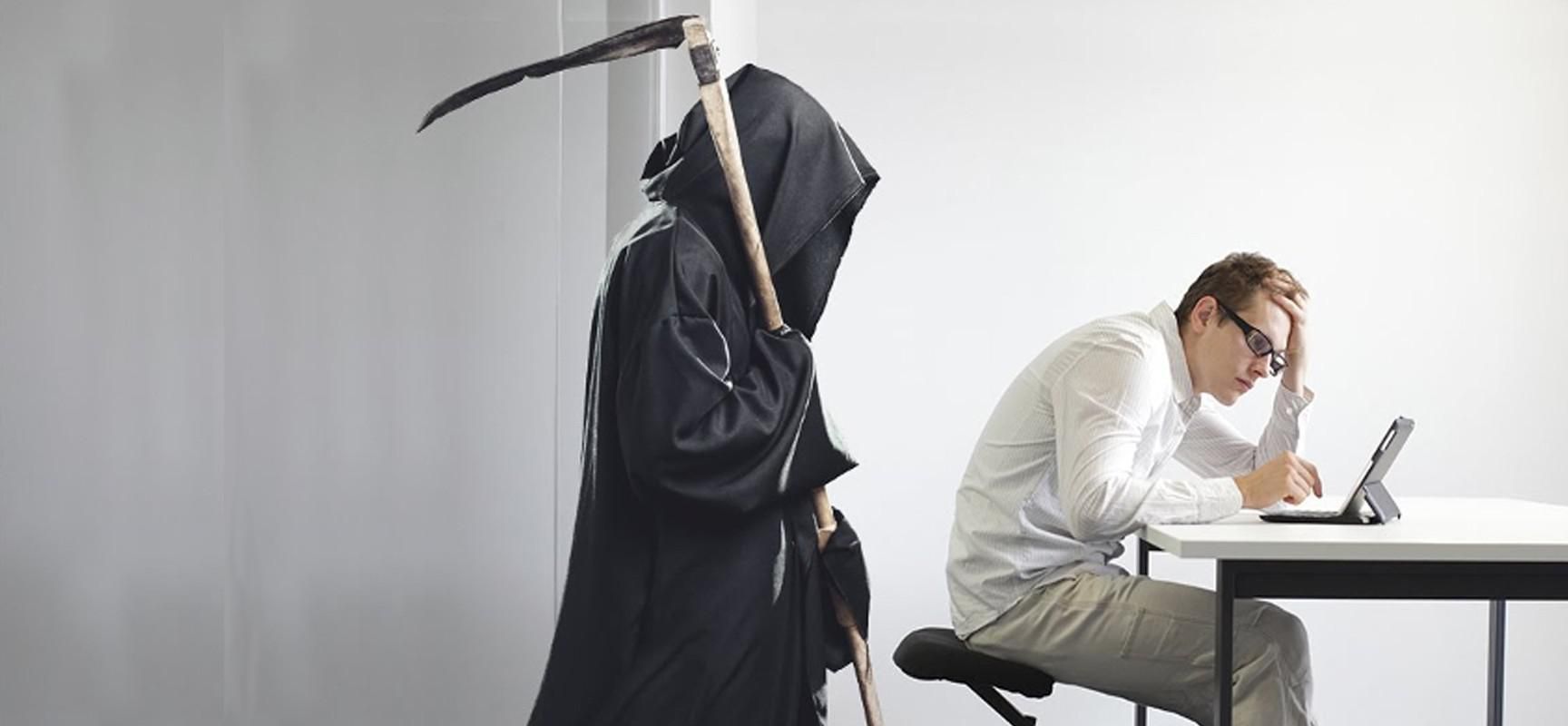 Люди с сидячей работой, в зоне риска