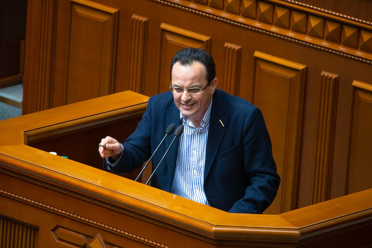 Речь Олега Березюка зал не зажгла