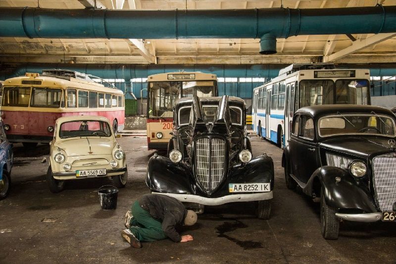 Из музея «Киевпастранса» украли раритетный Икарус 2