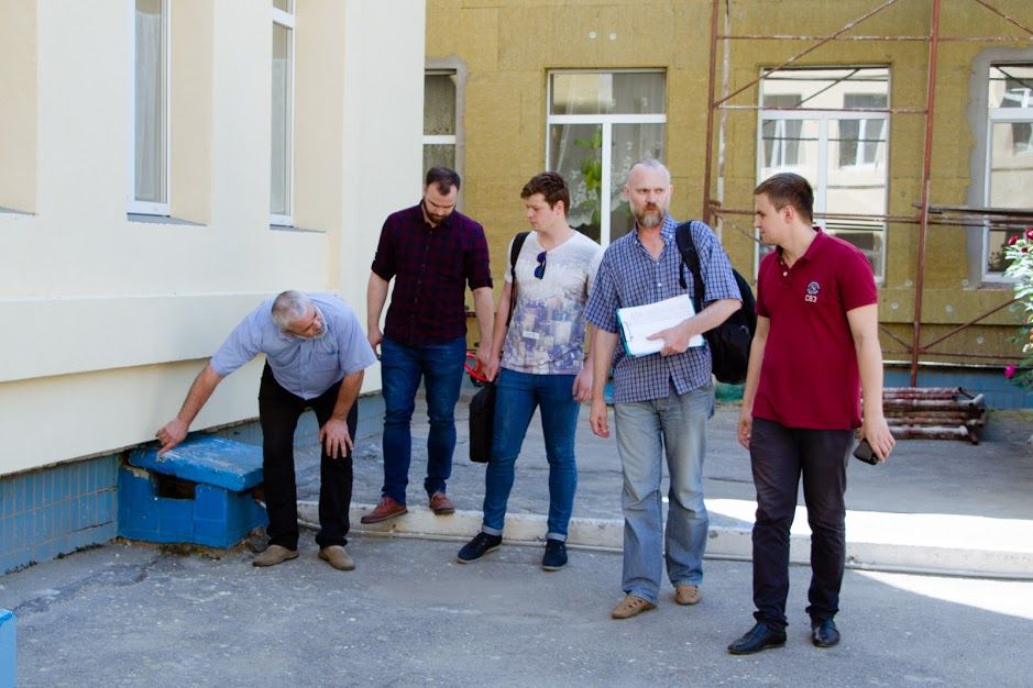 У Дніпрі студентам та аспірантам показали, як будівлю дитячого садка роблять енергоощадною 1