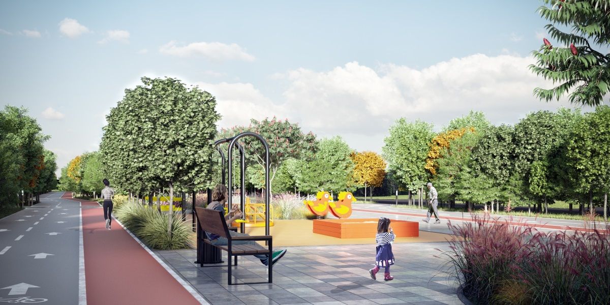 В Днепре на Тополе за 65 миллионов построят парк 3