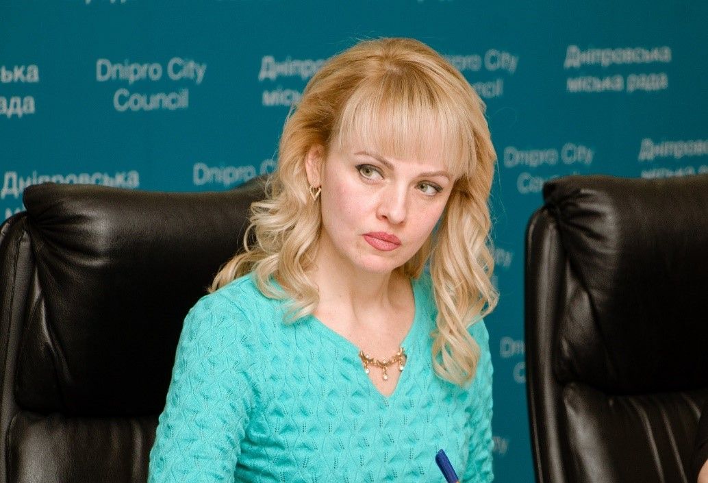 Инна Андрущак - заместитель начальник управления - начальник отдела мониторинга и координации поступлений платы за землю