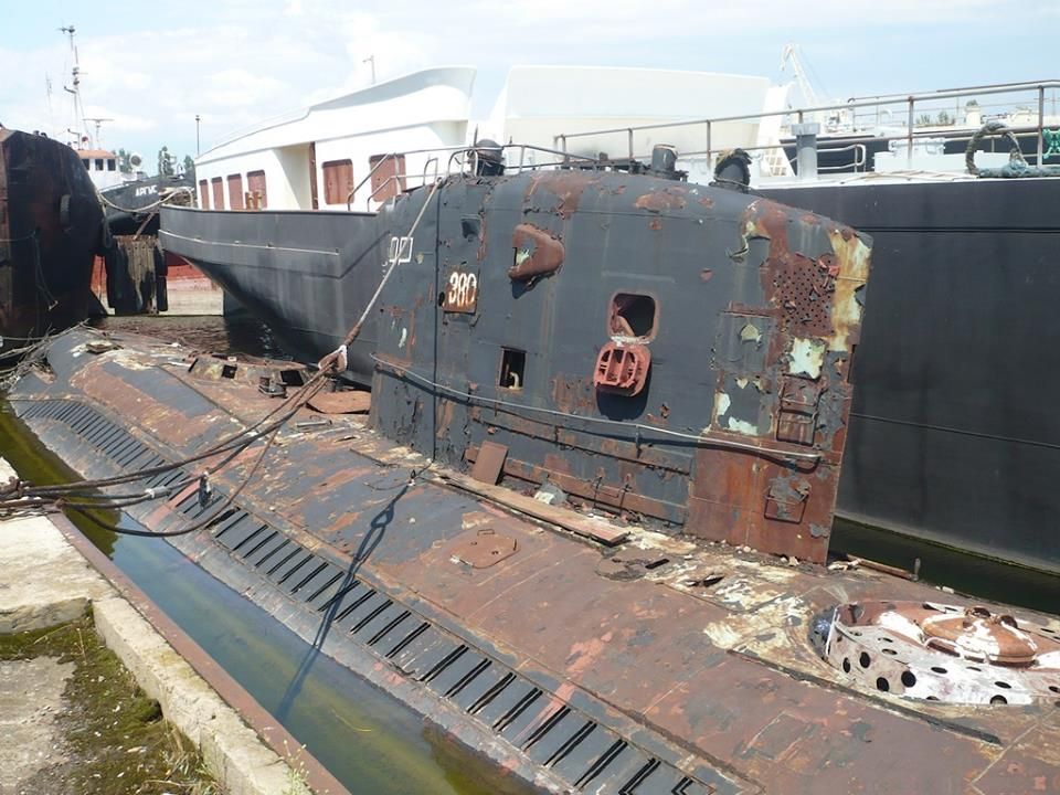 Нынешнее состояние подлодки