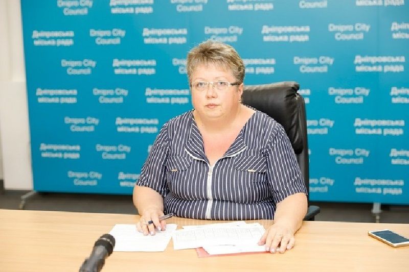 Заведующая сектором по работе с обращениями граждан управления социальной защиты населения Днепровского горсовета Вера Мищенко