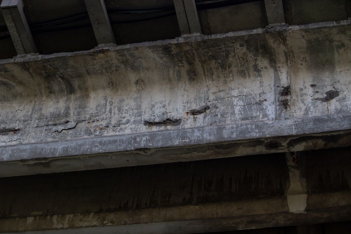 Как должны были отремонтировать и как отремонтировали Новый мост в Днепре 3