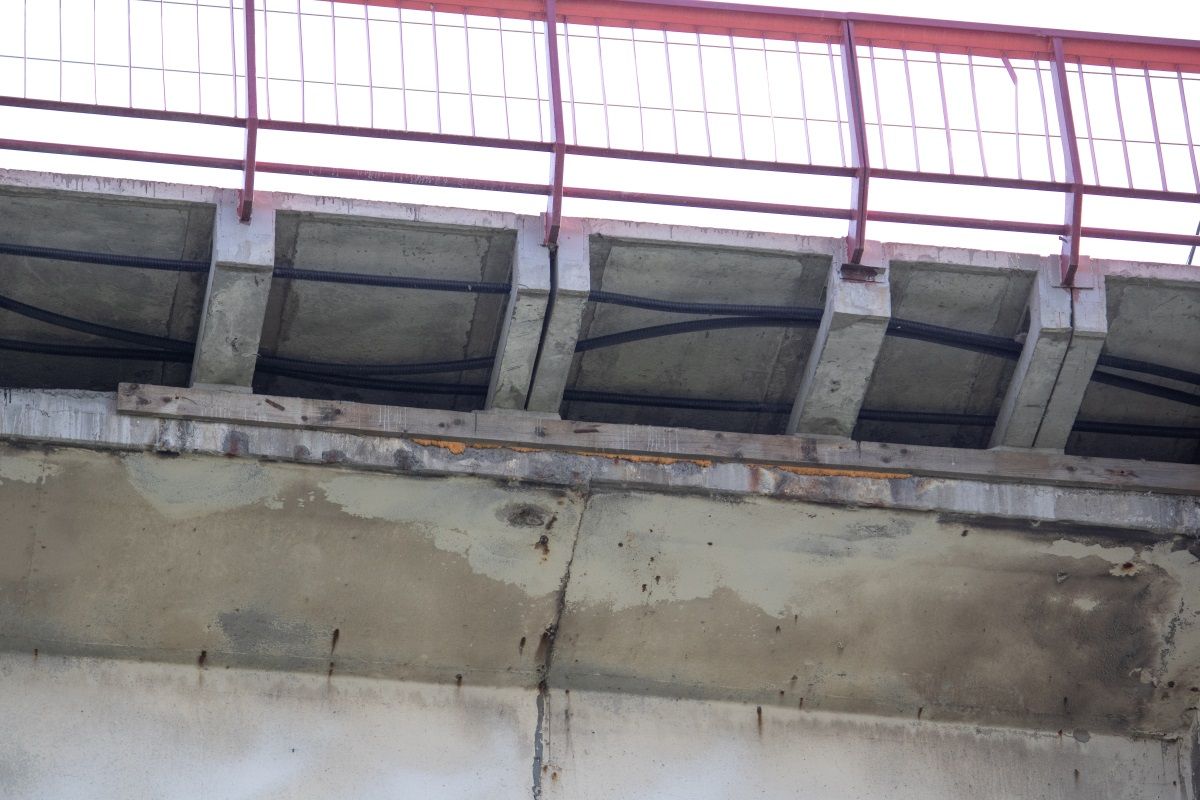 Как должны были отремонтировать и как отремонтировали Новый мост в Днепре 14