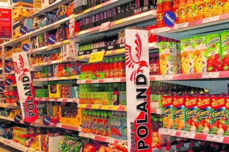 Польские продукты заполоняют прилавки в Украине