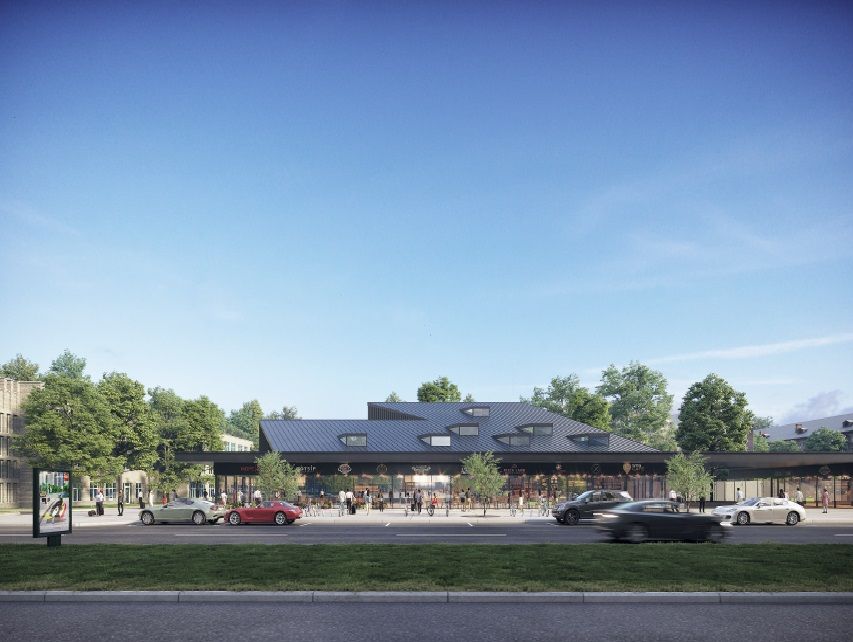 Градсовет Днепра: вместо недостроя – офисный центр, взамен ларьков – современный павильон 7