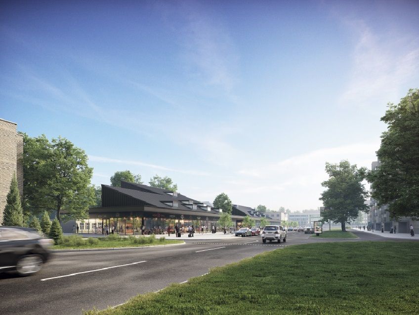 Градсовет Днепра: вместо недостроя – офисный центр, взамен ларьков – современный павильон 8