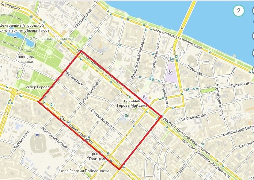 Сколько денег потратили на ремонт тротуаров в центре Днепра и где они есть 1