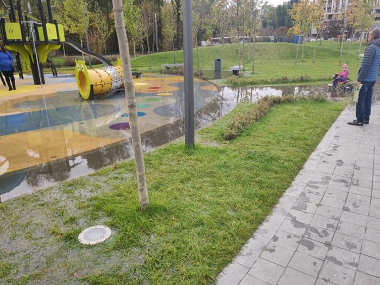 Летом – сквер, зимой – каток: как в Днепре придумали технологии строительства 3