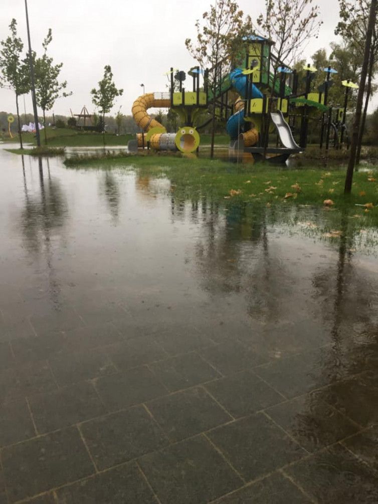 Летом – сквер, зимой – каток: как в Днепре придумали технологии строительства 4