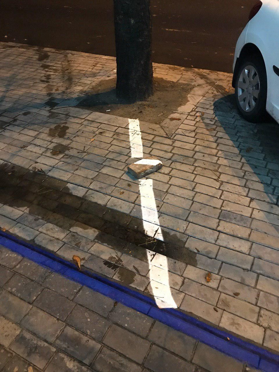 Разметка сойдет уже весной