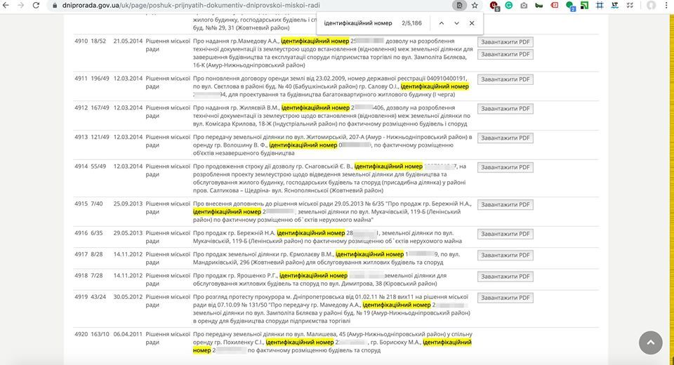 Мэрию Днепра обвинили в сливе персональных данных 4