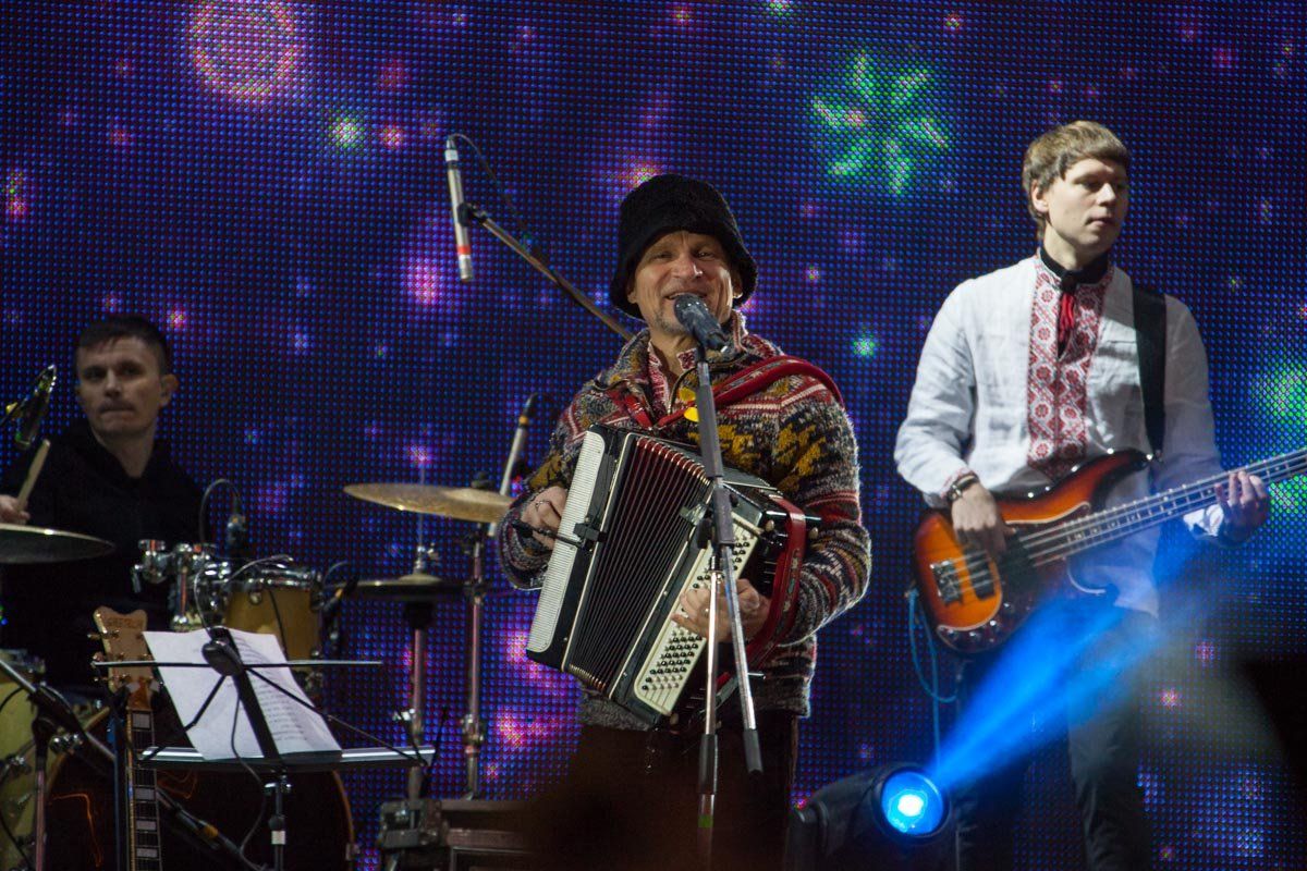 Олег Скрипка будет выступать в Днепре уже третий год