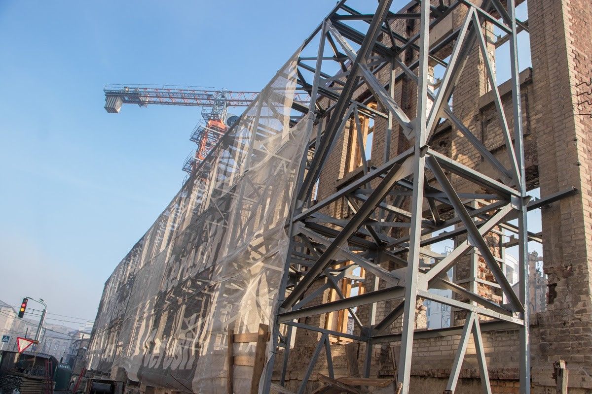 Контрфорс во всей красе