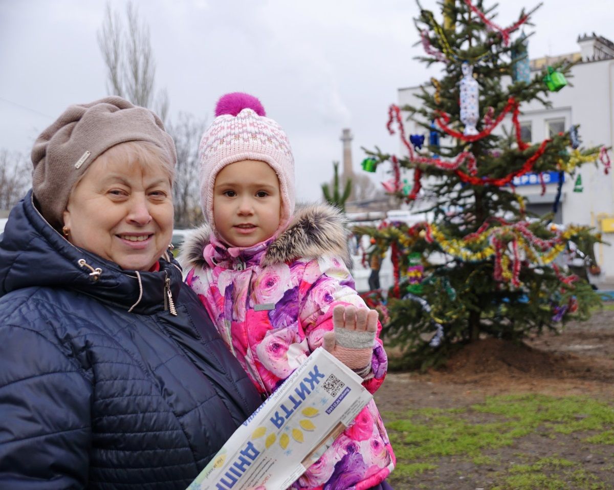 Елки от «ОП – За життя» ждут встречи в следующем году 5