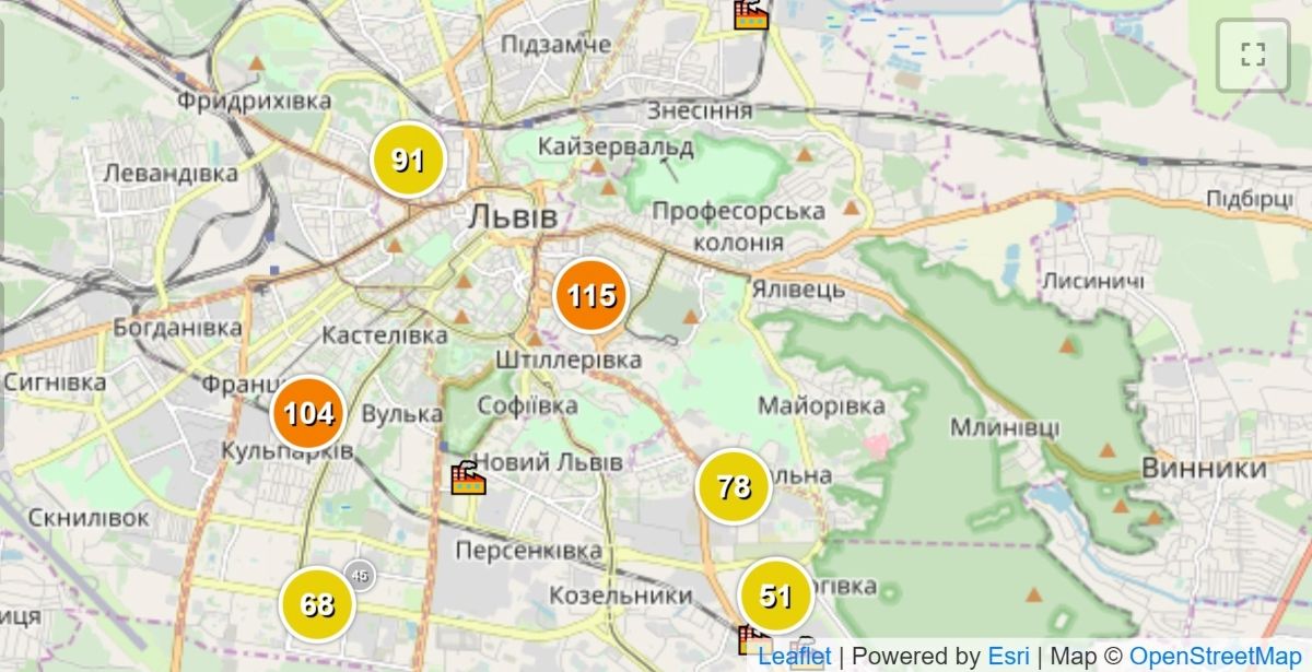 Насколько воздух в Днепре и других городах Украины грязнее, чем в горящей Австралии 7
