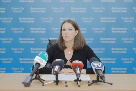 Заместитель директора департамента социальной политики горсовета Днепра Юлия Дмитрова