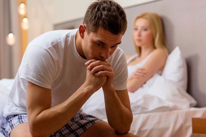 Одной из причин эректильной дисфункции могут быть неврозы и депрессии