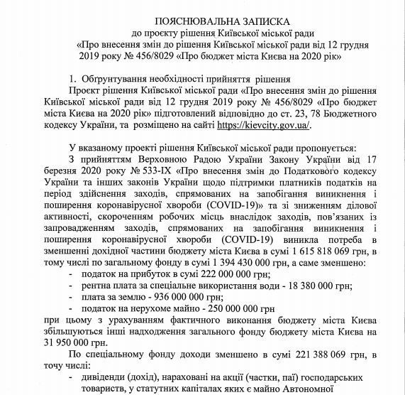 Удар по всем планам: как сократится бюджет Киева из-за коронавируса 1