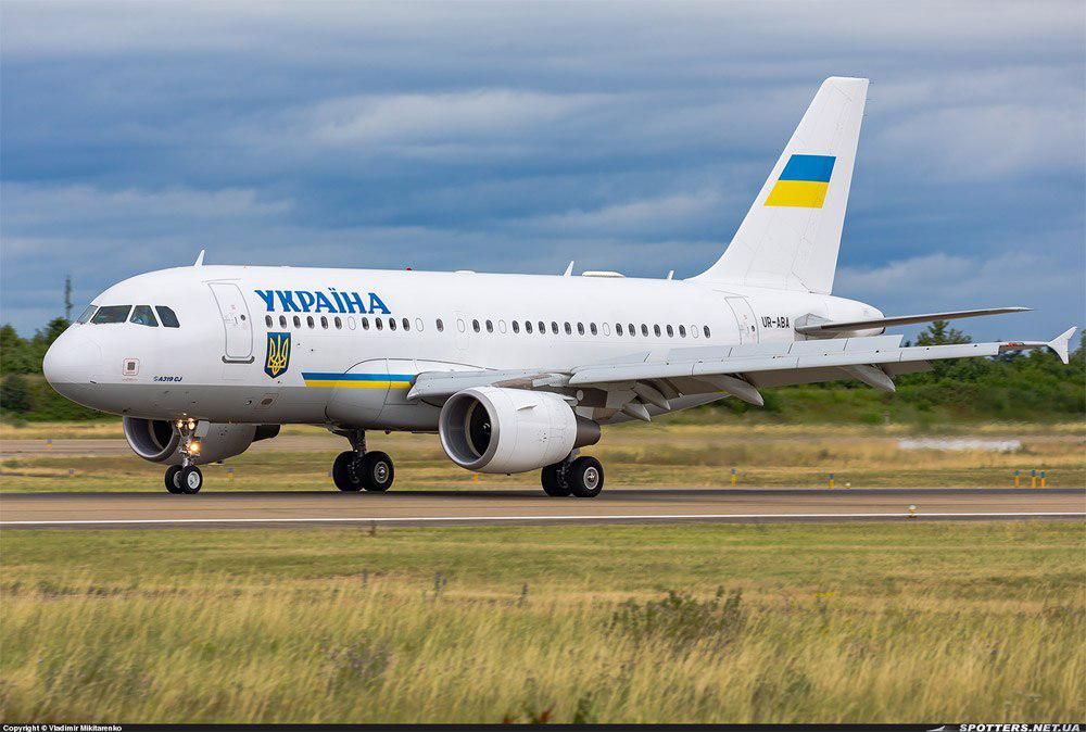 Airbus A319-115 - главный самолет в авиапарке для президента Украины