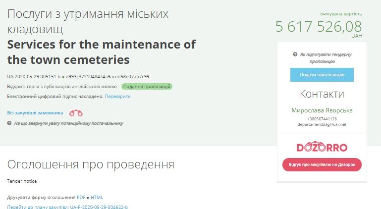 Что планируют сделать на городских кладбищах Днепра за 6 миллионов гривен 1