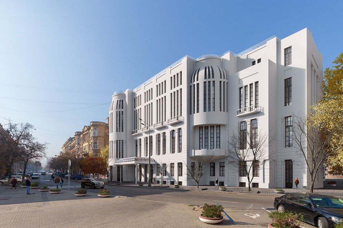 С летней террасой и панорамным лифтом: в Днепре хотят реконструировать филармонию 2