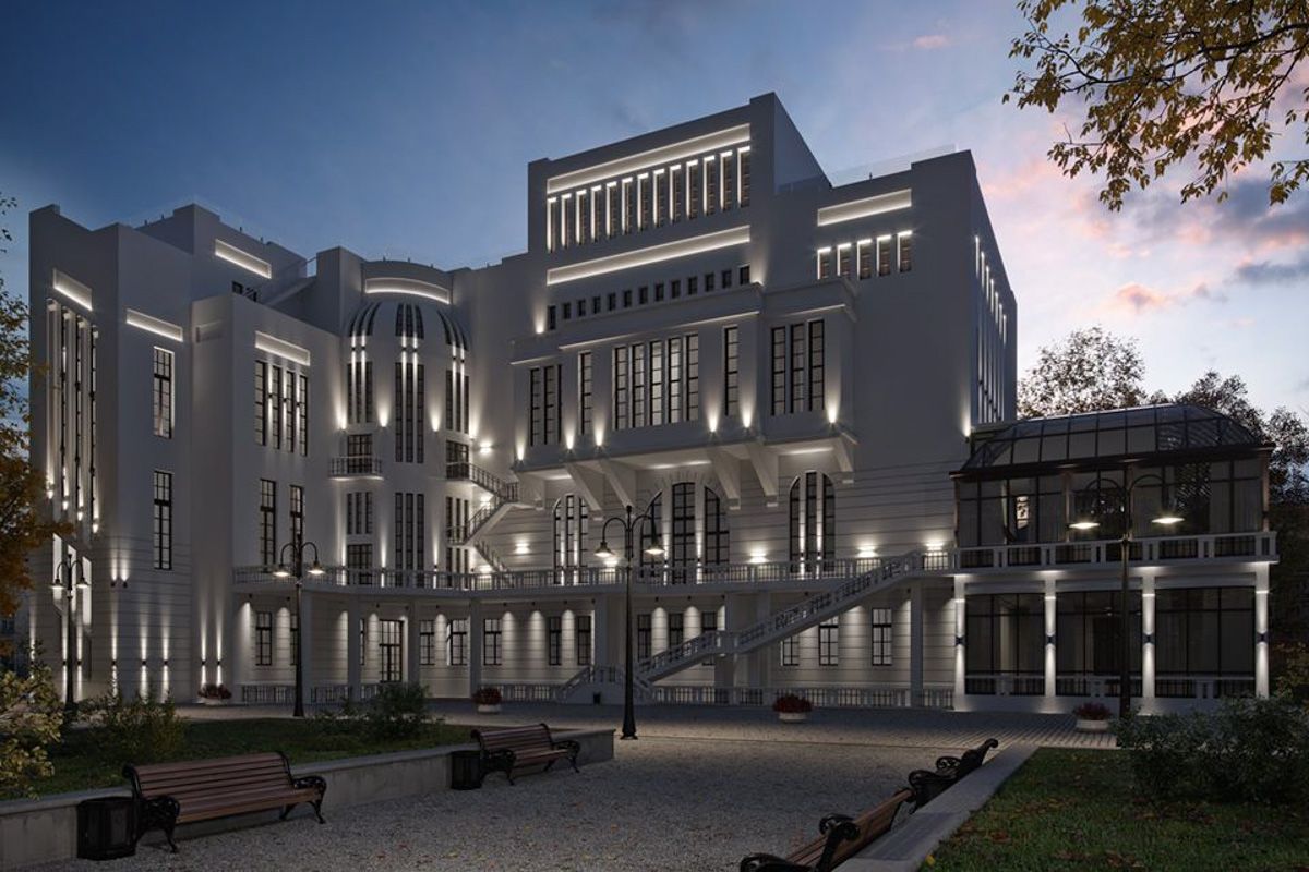 С летней террасой и панорамным лифтом: в Днепре хотят реконструировать филармонию 4