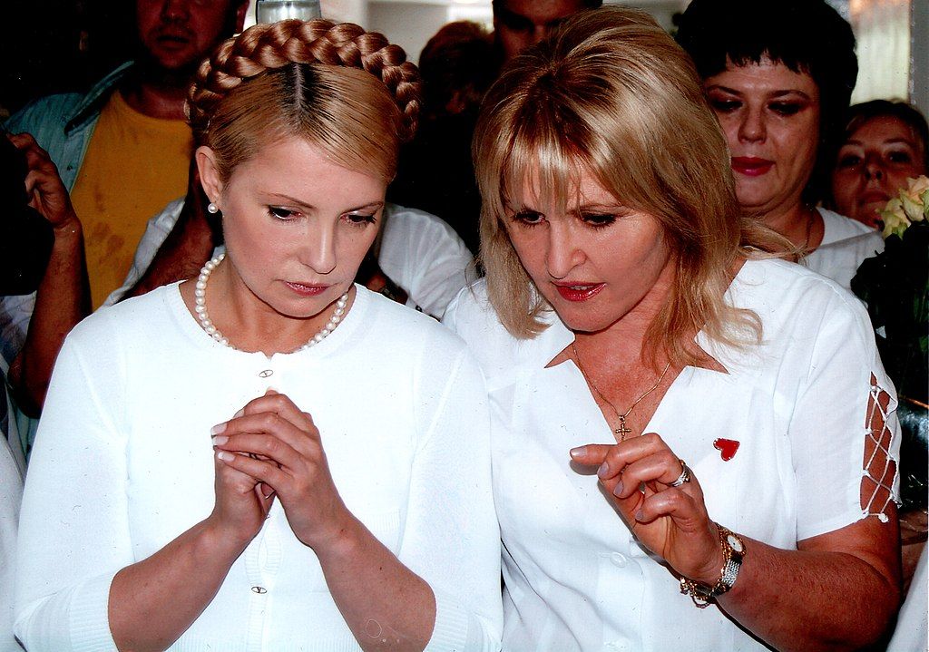 Людмила Падалко и Юлия Тимошенко Людмила Падалко и Юлия Тимошенко