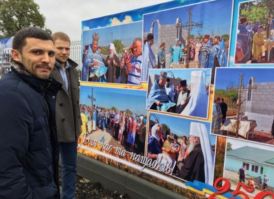 Володимир Хорішко (на першому плані) та Микита Соколов (другий план)