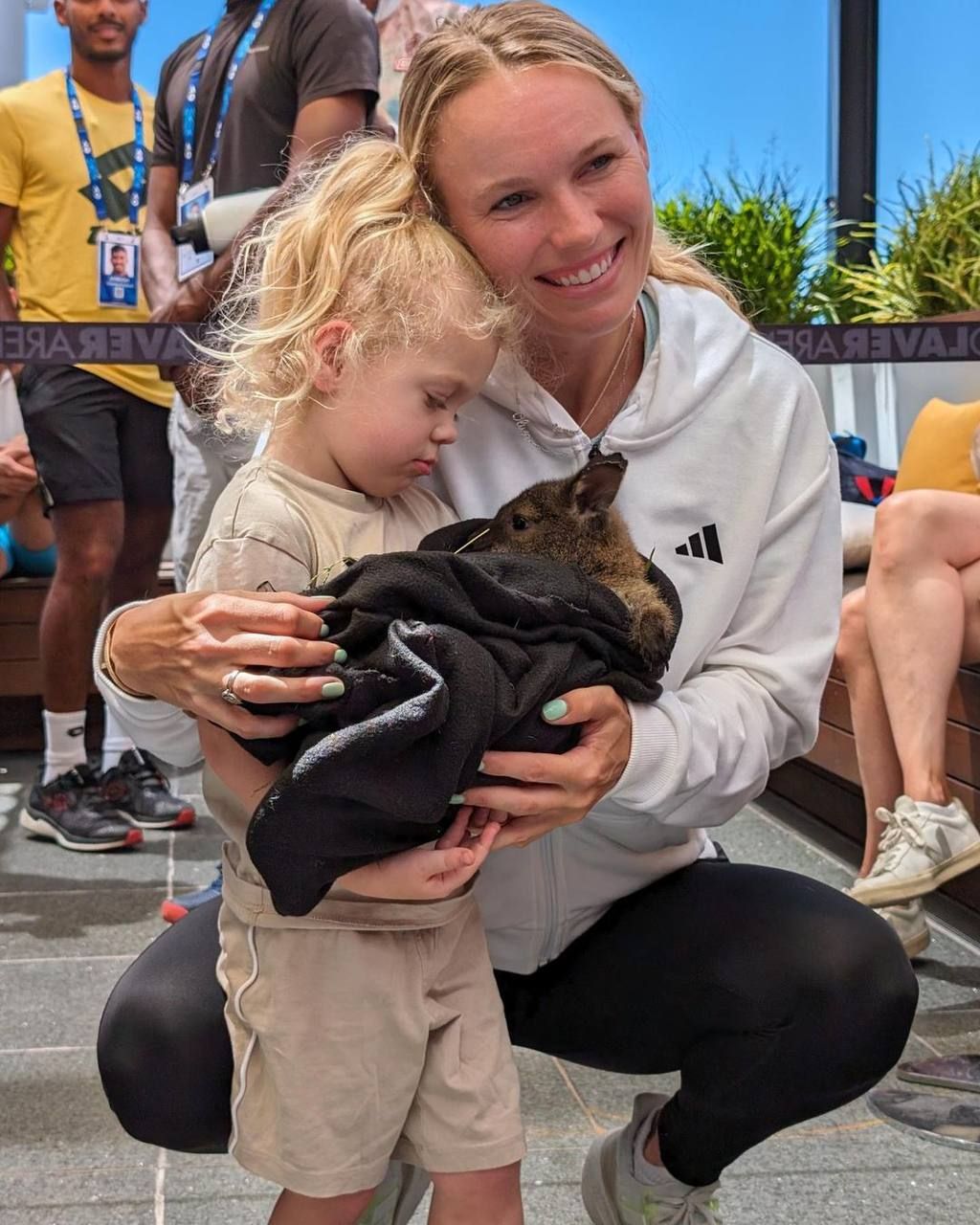 Як на Australian Open привезли зоопарк для спортсменів 2