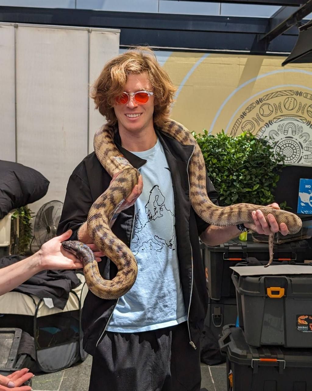 Як на Australian Open привезли зоопарк для спортсменів 3