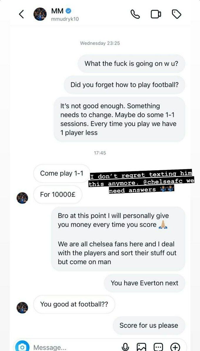 Лютий Мудрик викликає фанів Челсі зіграти віч-на-віч 1