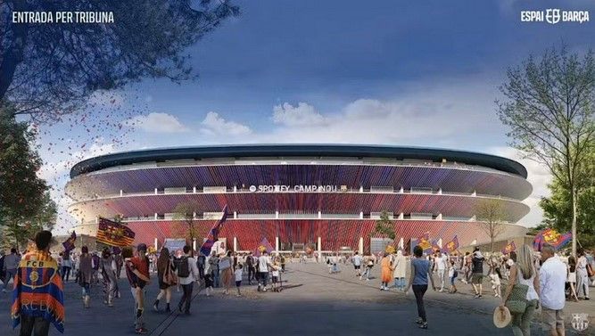 Барса показала безумний та дивний новий Камп Ноу 1