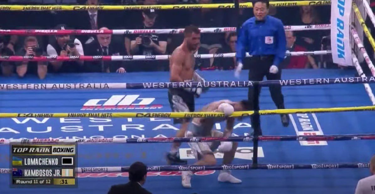 Ломаченко відправив Камбососа у нокаут та завоював чемпіонський пояс IBF 2