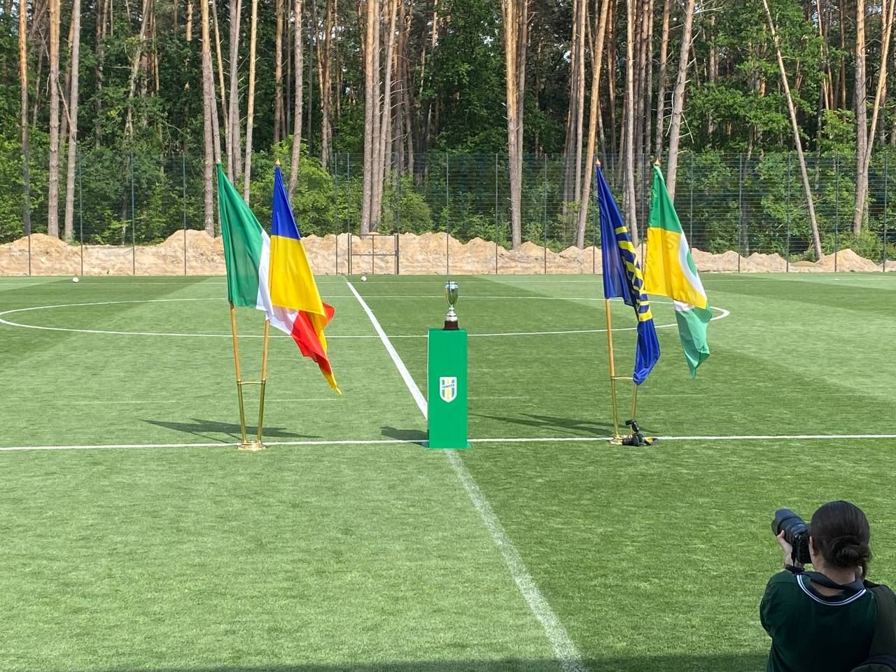 Президент УАФ Андрей Шевченко сыграл за футбольный клуб Полесья 1