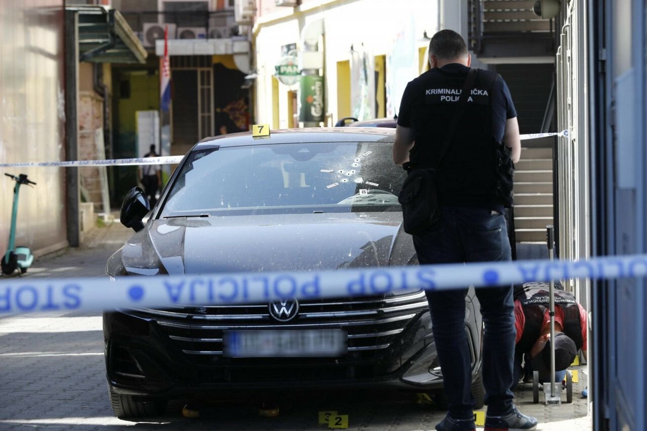 В Хорватии расстреляли авто эксфункционера Шахтера 2