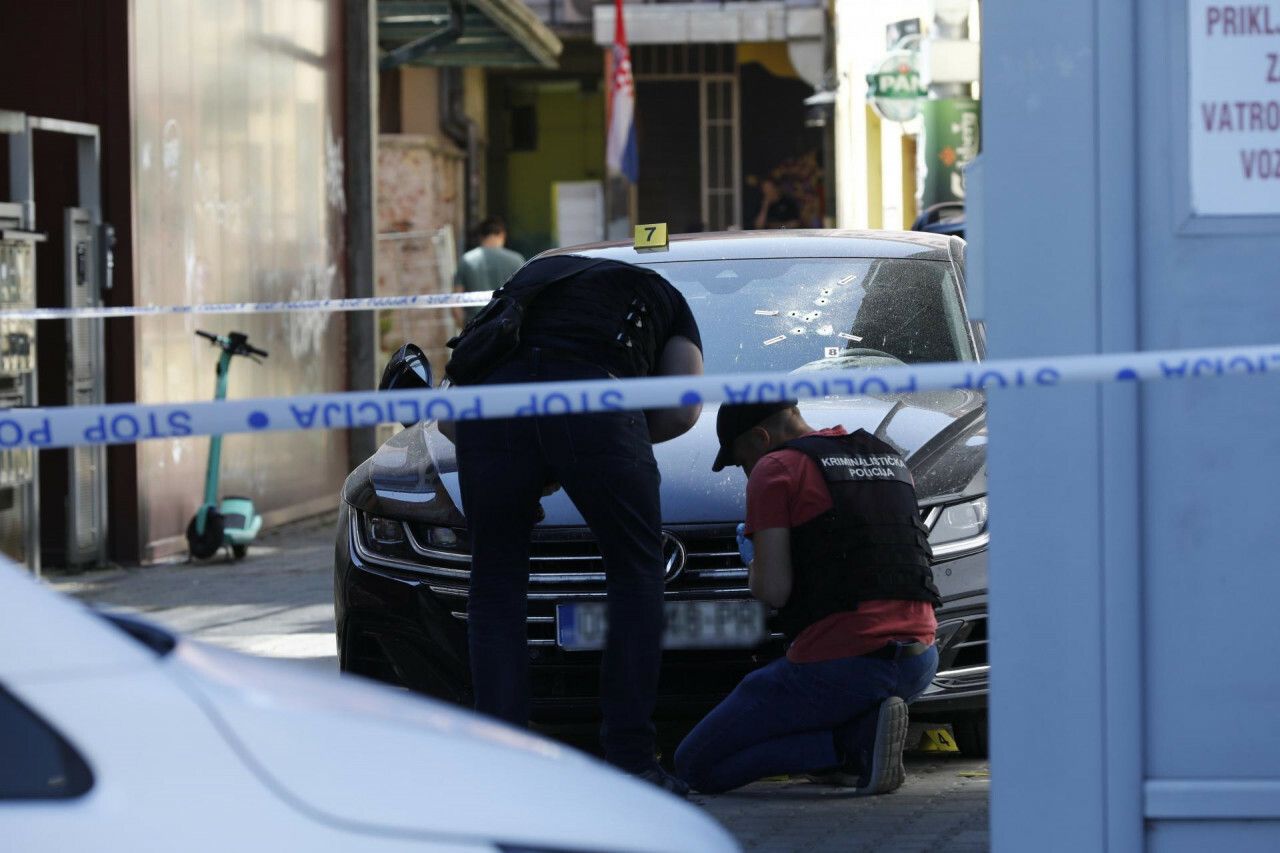 В Хорватии расстреляли авто эксфункционера Шахтера 1