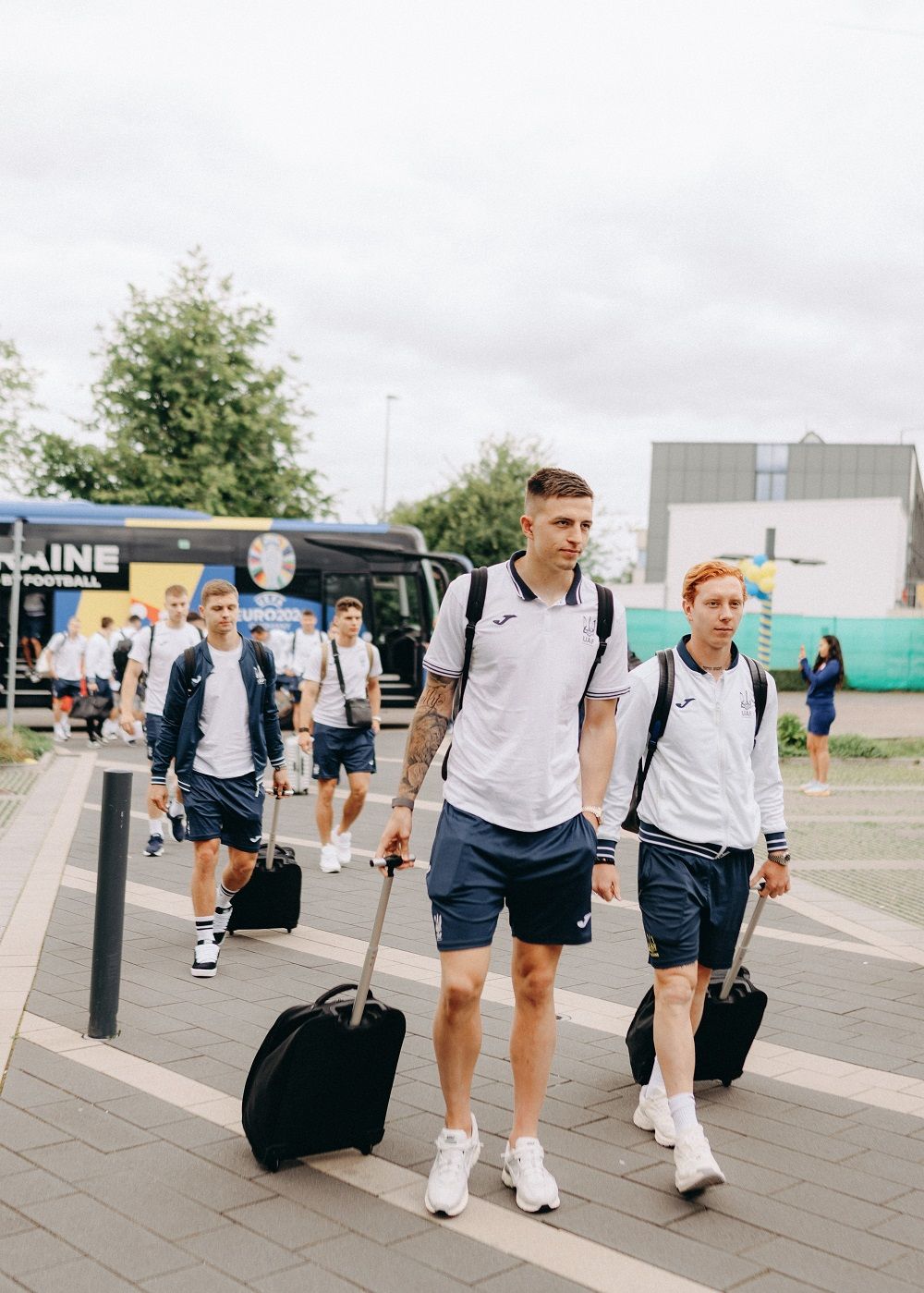 Сборная Украины прибыла к месту своего расположения на Евро-2024 1