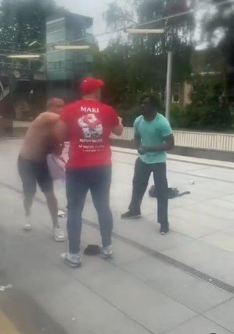 Сербские фанаты на Евро-2024 выбросили из поезда темнокожего болельщика 1