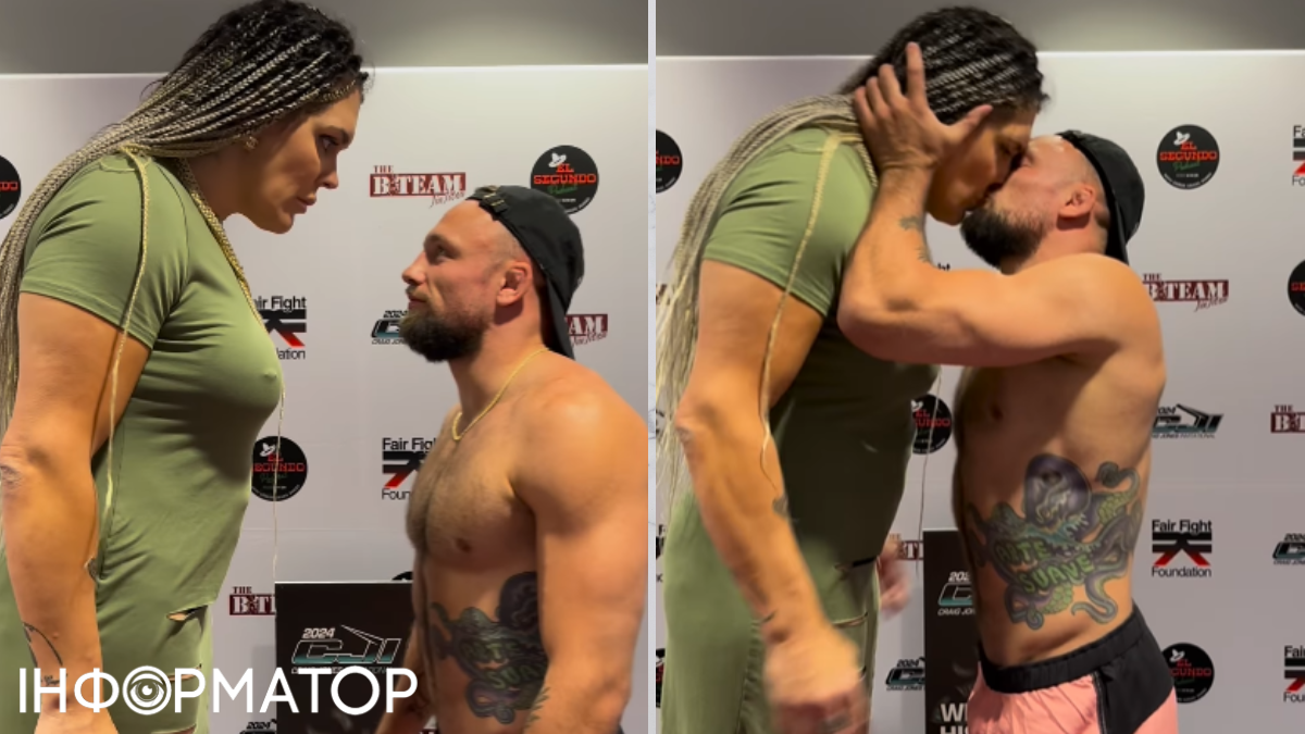 Боєць в рингу придушив суперницю під оплески: як пройшов бій між чоловіком та жінкою 1